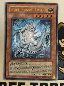 Divine Dragon - Excelion SOI-EN033 Ultimate Rare 1st Edition YuGiOh! LP - Image 3