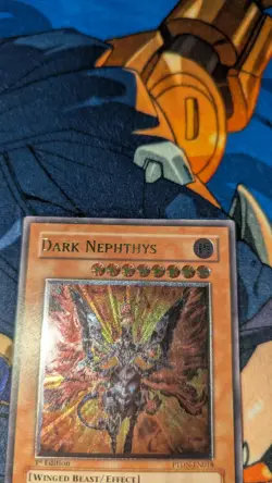 YuGiOh! | Dark Nephthys | PTDN-EN016 Ultimate Rare | 1st Ed. LP - Image 3