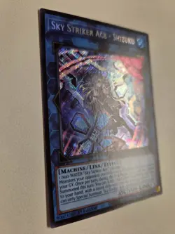 Sky Striker Ace - Shizuku L26D-ENS26 Secret Rare Yugioh Legendary Modern Decks - Image 2