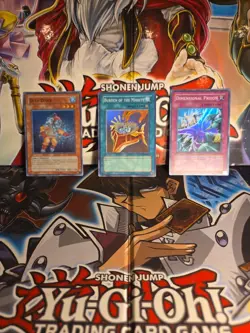 Yugioh WC08-EN001-3 Super Rare Promo Dimensional Prison, Burden of the Mighty NM - Image 1