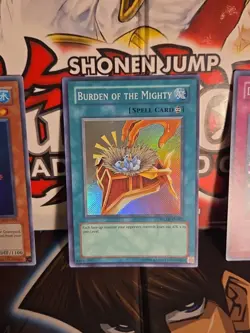 Yugioh WC08-EN001-3 Super Rare Promo Dimensional Prison, Burden of the Mighty NM - Image 3