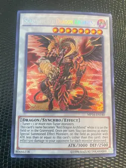 Yugioh - Scarlight Red Dragon Archfiend MP16-EN140 1st Edition Secret Rare NM - Image 1