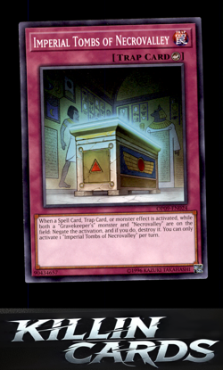 Imperial Tombs of Necrovalley OP09-EN024 Common OTS Tournament Pack 9 YuGiOh Car - Image 1
