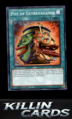 1st Edition Pot of Extravagance SDAZ-EN028 Common Structure Deck: Albaz Strike Y - Image 1