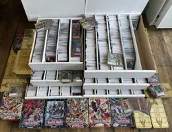 Yugioh 500 Cards Bundle Collection Joblot 30 Holos 20 Silver Rares + God Card - Image 1