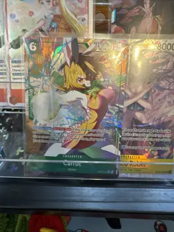 One Piece TCG Lot Nami ENGLISH EB03-053 HEROINES SR - Near Mint Nico Koala - Image 4