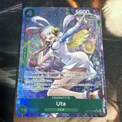 Uta OP13-023 SR Alt Art Carrying On His Will One Piece English - Image 1
