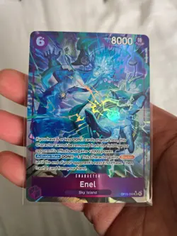 IN HAND Enel OP15-060 SR Alt Art Adventure On Kami’s Island ENGLISH ONE PIECE - Image 1