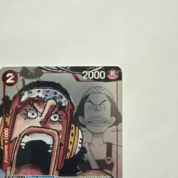 One Piece TCG Usopp ST01-002 Alternate Art Promotion - Image 3