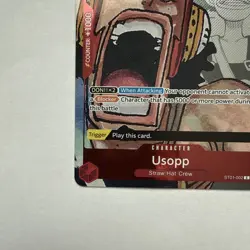 One Piece TCG Usopp ST01-002 Alternate Art Promotion - Image 5