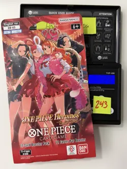 (HEAVY)🔥One Piece Heroines Edition EB 03 Sleeved Booster Pack (Factory Sealed) - Image 1