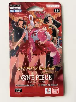 (HEAVY)🔥One Piece Heroines Edition EB 03 Sleeved Booster Pack (Factory Sealed) - Image 2