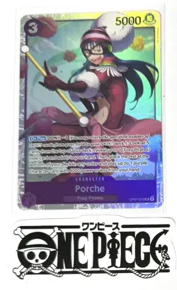 One Piece OP07-072 SR Porche - Foil - English - TCG - Mint - Image 1