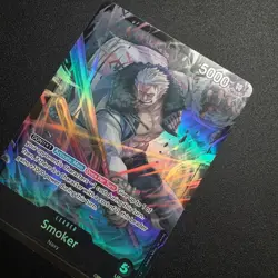 Smoker Op02-093 Alt Art Leader - One Piece TCG English Card Near Mint Foil - Image 2