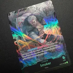 Smoker Op02-093 Alt Art Leader - One Piece TCG English Card Near Mint Foil - Image 4
