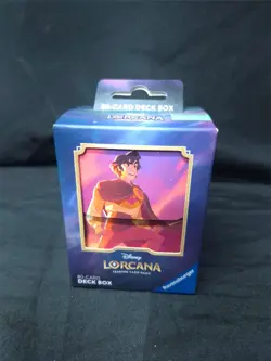 Disney Lorcana 80 Card Deck Box - Aladdin - Image 1