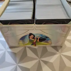 Disney Lorcana Fabled Trove With 900 Cards Bulk - Image 5