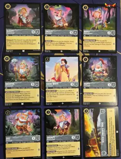 Disney Lorcana Shimmering Skies Snow White and the Seven Dwarfs Set - Image 1