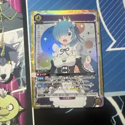 UNION ARENA Rem SR UA40BT/REZ-1-019 Re:Zero JAPANESE - Image 1