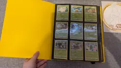 Pokemon TCG Brilliant Stars Partial Set Near Mint Vault X Strap Binder Yellow - Image 2