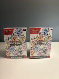 Pokemon TCG X2 Scarlet & Violet Prismatic Evolutions Booster Bundle SEALED ✅ - Image 1