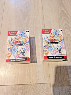 Pokemon TCG X2 Scarlet & Violet Prismatic Evolutions Booster Bundle SEALED ✅ - Image 1