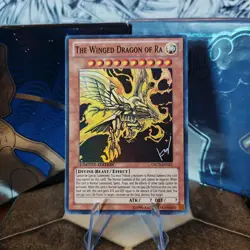The Winged Dragon of Ra Super Rare ORCS-ENSE2 Limited Edition Yugioh NM See Pic - Image 1
