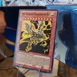 The Winged Dragon of Ra Super Rare ORCS-ENSE2 Limited Edition Yugioh NM See Pic - Image 2