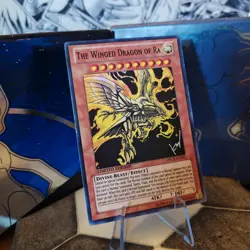 The Winged Dragon of Ra Super Rare ORCS-ENSE2 Limited Edition Yugioh NM See Pic - Image 3
