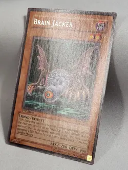 YuGiOh TCG 3 x Brain Jacker FET-EN034 1st Edition Rare LP - Image 4