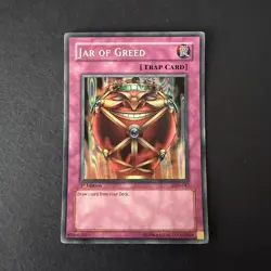 LP Jar of Greed LON-047 (Yu-Gi-Oh / English TCG / 1st Edition) - Image 1