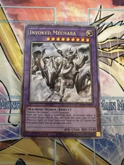 Yu-Gi-Oh! Invoked Mechaba RA04-EN279 1st Edition Quarter Century Secret Rare NM - Image 1
