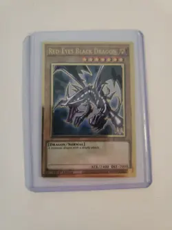 Yu-Gi-Oh! Red-Eyes Black Dragon MAGO-EN003 Premium Gold Rare 1st Edition - Image 1