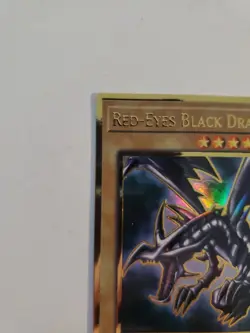 Yu-Gi-Oh! Red-Eyes Black Dragon MAGO-EN003 Premium Gold Rare 1st Edition - Image 3