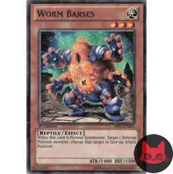 Yugioh Worm Barses BP01-EN201 Starfoil 1st Edition LP - Image 1