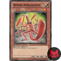 Yugioh Worm Apocalypse 5DS3-EN009 Common 1st Edition LP - Image 1