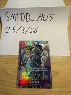 Uso-Hachi ST18-001 Alt Art PRB02 The Best Vol.2 English One Piece TCG English NM - Image 1