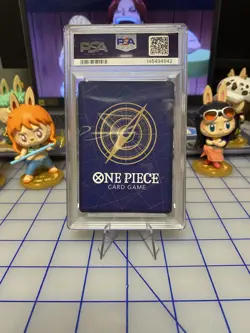 2025 ONE PIECE OP12-LEGACY OF THE MASTER TREASURE RARE #063 VINSMOKE SANJI PSA 9 - Image 2