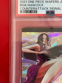 PSA Hancock One Piece Card Weiss Schwarz Trading Card PSA10 Rare Authentic - Image 2