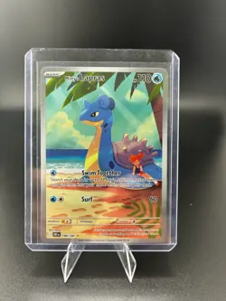 Pokemon TCG Misty’s Lapras 194/182 Destined Rivals Illustration Rare - Image 1