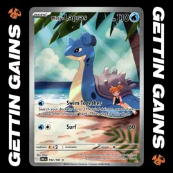 Misty’s Lapras - 194/182 - Illustration Rare - Destined Rivals - Pokemon - NM/M - Image 1
