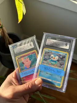 Pokemon card - Shibuzoh. Set - Clefairy 50/83 & Piplup 32/156 Toys R Us CGC 9 - Image 1