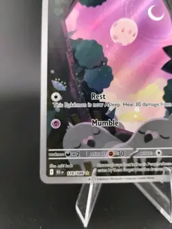 Pokemon TCG Munna Black Bolt Illustration Rare Card 116/086 Near Mint Condition - Image 4