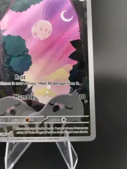 Pokemon TCG Munna Black Bolt Illustration Rare Card 116/086 Near Mint Condition - Image 5