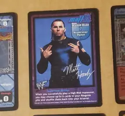 WWE Raw Deal CCG Matt Hardy Ultra Rare Foil 20 Card Lot Backlash SS3 V1.0 TB - Image 2