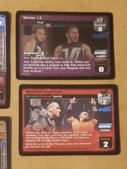 WWE Raw Deal CCG Matt Hardy Ultra Rare Foil 20 Card Lot Backlash SS3 V1.0 TB - Image 4