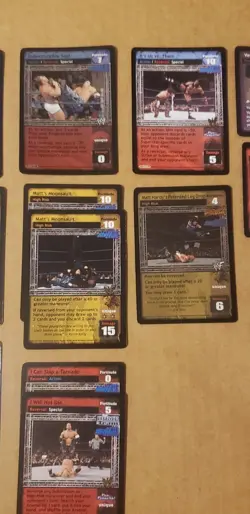 WWE Raw Deal CCG Matt Hardy Ultra Rare Foil 20 Card Lot Backlash SS3 V1.0 TB - Image 5