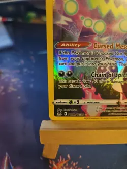 Pokemon Spiritomb NM Lost Origin Trainer Gallery Holo Ultra Rare Card TG09/TG30 - Image 5