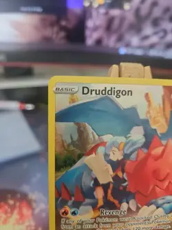Pokemon TCG Druddigon Silver Tempest Holo Ultra Rare Card TG09/TG30 NM - Image 2