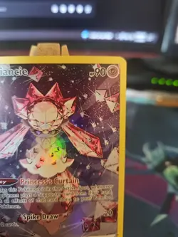 Diancie Pokemon TCG Crown Zenith Galarian Gallery Holo Card GG13/GG70 Ultra Rare - Image 3